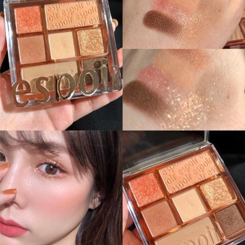 Phấn Mẳt Espoir Real Eye Palette_ Peachy like
