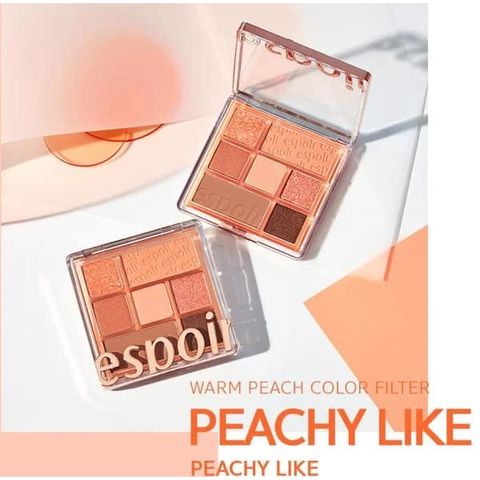 Phấn Mẳt Espoir Real Eye Palette_ Peachy like