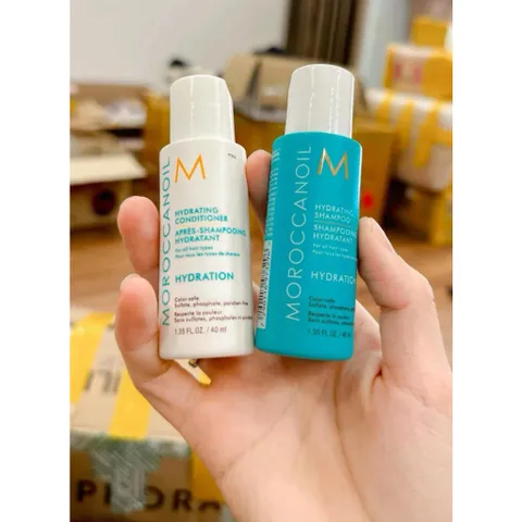 Set gội xả Moroccanoil Hàng sephora- us