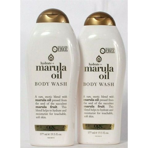 Sữa Tắm Tẩy Tế Bào Chết OGX 577ml - Dưỡng ẩm, Làm Sạch Da Từ Thiên Nhiên, Giáng Sinh Cùng Hương Thơm Dịu Nhẹ