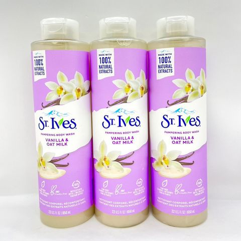 Sữa Tắm Dưỡng Da StIves 650ml - Đa Dạng Mùi Hương Tự Nhiên, Chăm Sóc Da Mềm Mại, Phù Hợp Cho Cả Gia Đình