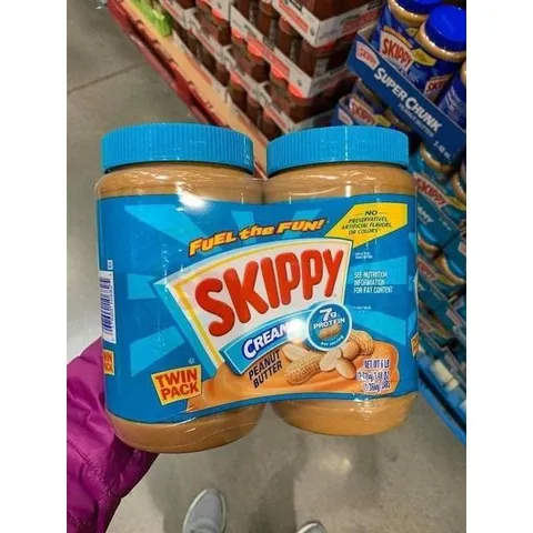 Bơ đậu phộng Skippy Creamy và Skippy Super Chunk 1.36kg 