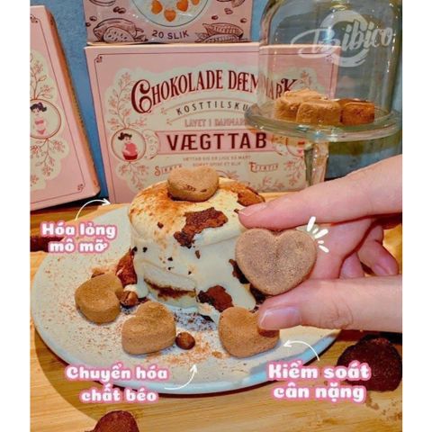 Kẹo Socola Giảm Cân Đan Mạch Chokolade Daemark