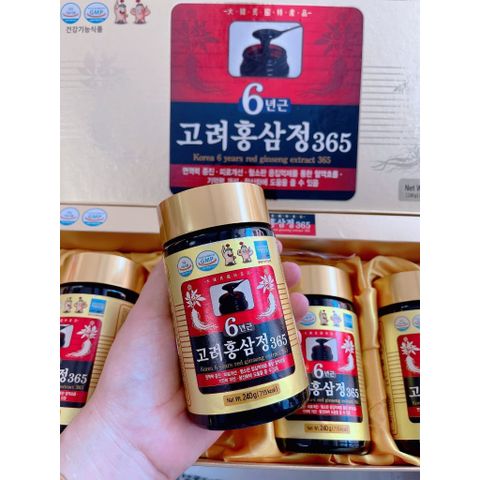 Set 2 - 4 Chai Cao Hồng Sâm Hàn Quốc GOLD 6 Năm Tuổi 250G - Tăng Cường Sức Khỏe, Cải Thiện Tinh Thần, Hỗ Trợ Tim Mạch