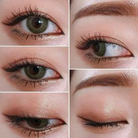 Phấn Mắt Vacosi Natural Studio Trio Eyeshadow - 06 - Greenie