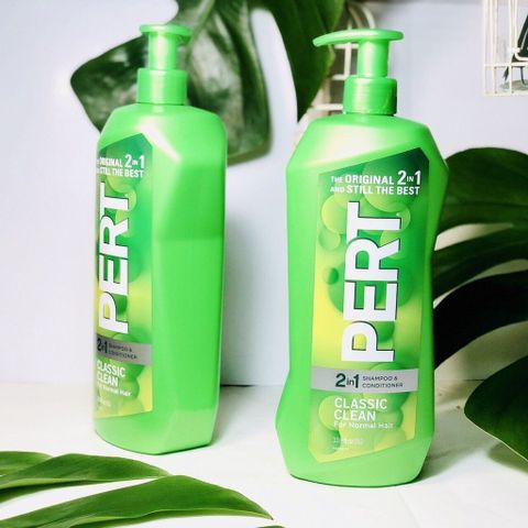 Dầu Gội & Xả Pert Classic Clean 2in1 1L - Giải Pháp Chăm Sóc Tóc Toàn Diện, Mềm Mượt, Khỏe Mạnh