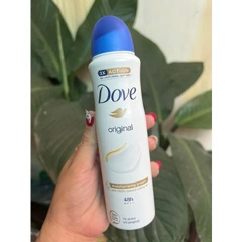 Xịt Khử Mùi Dove Go Fresh 150ml - Hương Thơm Tươi Mát, Chống Mồ Hôi, Phù Hợp Mọi Loại Da, Dễ Dàng Mang Theo