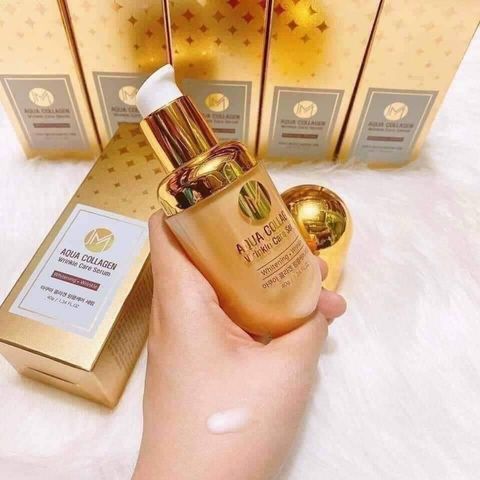 Serum Aqua JM Collagen tươi thủy phân Dưỡng Trắng Da