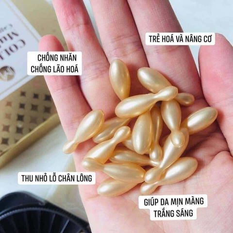 Serum Dưỡng Da JM Whitening Care Collagen Tươi Multi Vita - 12 Viên Ampoule Hàn Quốc Giúp Làm Sáng Da và Cung Cấp Độ Ẩm