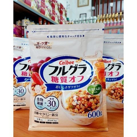 Ngũ cốc Calbee Nhật Ăn Kiêng Giảm Cân Mix Sữa Chua Trái Cây Granola 