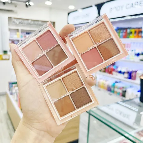 PHẤN MẮT 4 Ô PEACH C FALLING IN EYESHADOW PALETTE