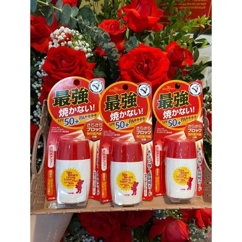 Kem chống nắng Omi Sun Bears Strong Super Plus - 28ml