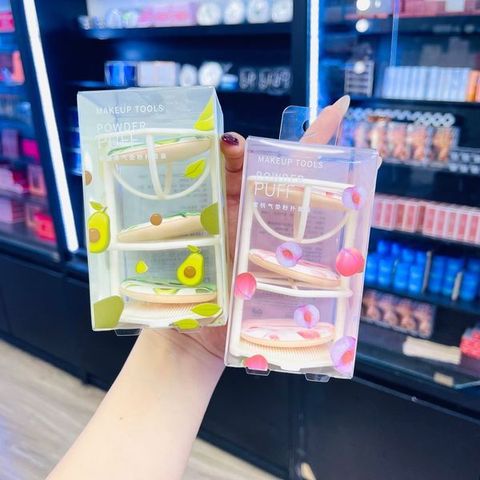 Hộp 3 Bông Mút Cushion LAMEILA - Bộ Makeup Tools Powder Puff Chất Lượng Cao Dành Cho Trang Điểm Hoàn Hảo