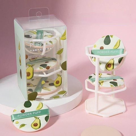 Hộp 3 Bông Mút Cushion LAMEILA - Bộ Makeup Tools Powder Puff Chất Lượng Cao Dành Cho Trang Điểm Hoàn Hảo
