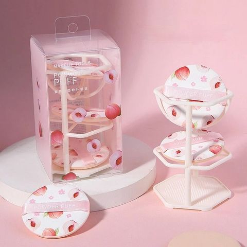 Hộp 3 Bông Mút Cushion LAMEILA - Bộ Makeup Tools Powder Puff Chất Lượng Cao Dành Cho Trang Điểm Hoàn Hảo