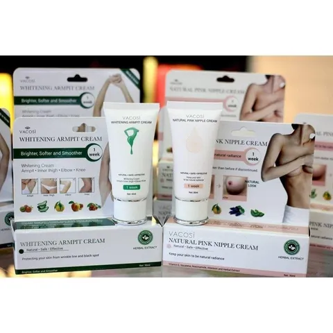 Kem Dưỡng Làm Sáng Vùng Da Vacosi Whitening Cream - 30ml