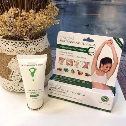 Kem Dưỡng Làm Sáng Vùng Da Vacosi Whitening Cream - 30ml