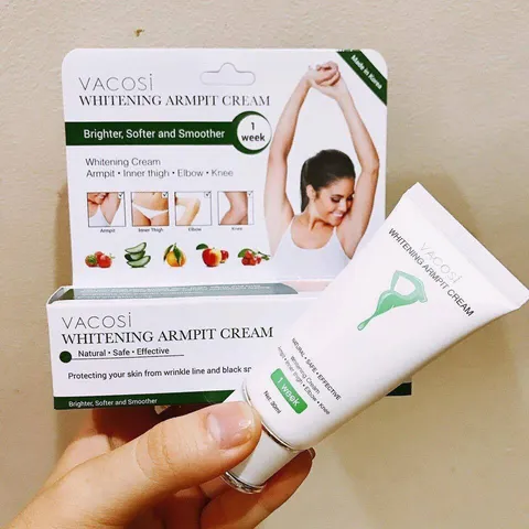 Kem Dưỡng Làm Sáng Vùng Da Vacosi Whitening Cream - 30ml