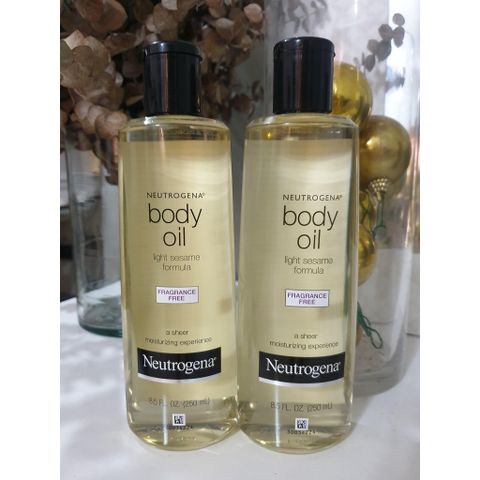 Tinh Dầu Dưỡng Thể Neutrogena Body Oil Light Sesame Formula 250ml - Dưỡng ẩm và bảo vệ da, phù hợp cho mọi loại da, đặc biệt da nhạy cảm