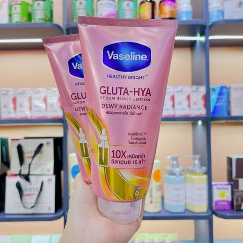 Sữa Dưỡng Thể Vaseline 10X Healthy Bright Gluta HYA - 300ml