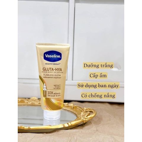 Sữa Dưỡng Thể Vaseline 10X Healthy Bright Gluta HYA - 300ml