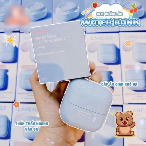 Kem Dưỡng Laneige Water Bank Blue Hyaluronic Cream - 50ml 