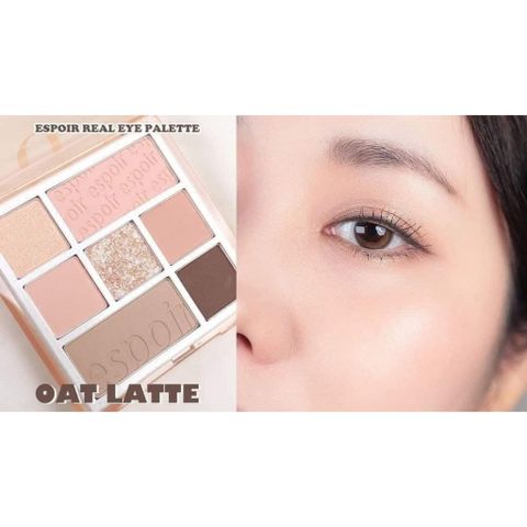 Phấn Mẳt Trang Điểm Espoir Real Eye Palette_ Oat Latte