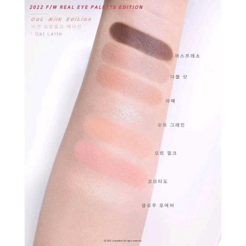 Phấn Mẳt Trang Điểm Espoir Real Eye Palette_ Oat Latte