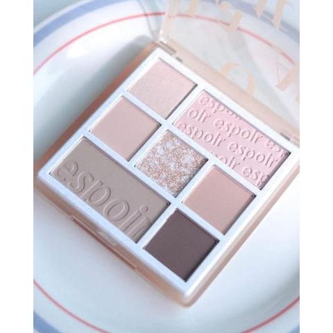 Phấn Mẳt Trang Điểm Espoir Real Eye Palette_ Oat Latte