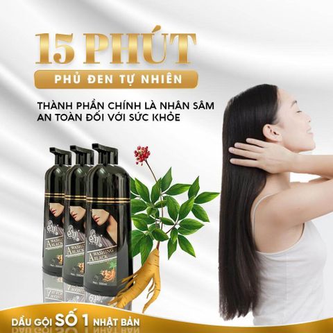 Dầu Gội SIN HAIR Nhật Bản 500ml - Chuyên Dụng Cho Tóc Nhuộm, Giữ Màu Bền Đẹp, Bảo Vệ Tóc Khỏi Hư Tổn