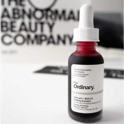 Serum Tẩy Tế Bào Chết Hóa Học The Ordinary AHA 30% + BHA 2% - Giúp Làm Sáng Da, Giảm Mụn, Làm Đều Màu Da 30ml