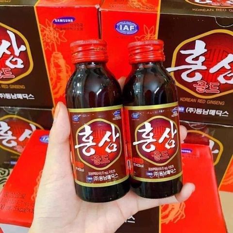 Nước Hồng Sam Samsung - Hộp 10 chai