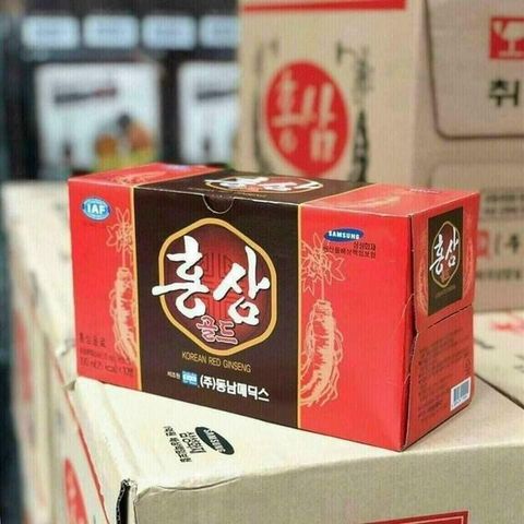 Nước Hồng Sam Samsung - Hộp 10 chai