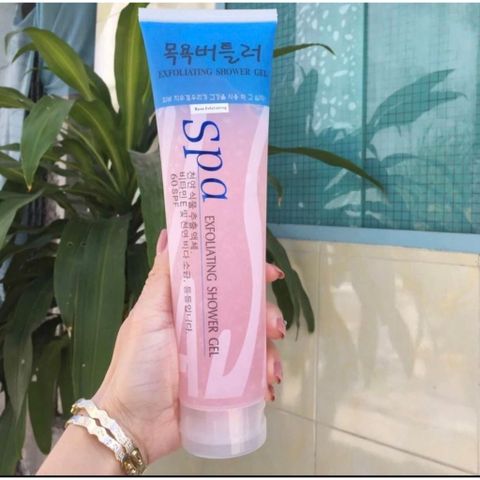Gel Tẩy Tế Bào Chết Spa Exfoliating Shower Gel 350g - Sản Phẩm Chăm Sóc Da Mềm Mại, Thư Giãn Tại Nhà