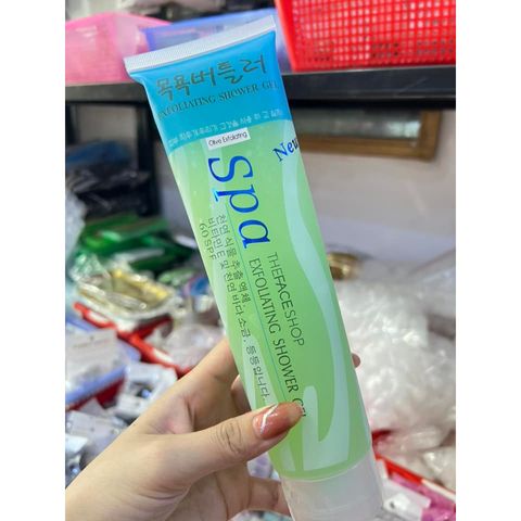 Gel Tẩy Tế Bào Chết Spa Exfoliating Shower Gel 350g - Sản Phẩm Chăm Sóc Da Mềm Mại, Thư Giãn Tại Nhà