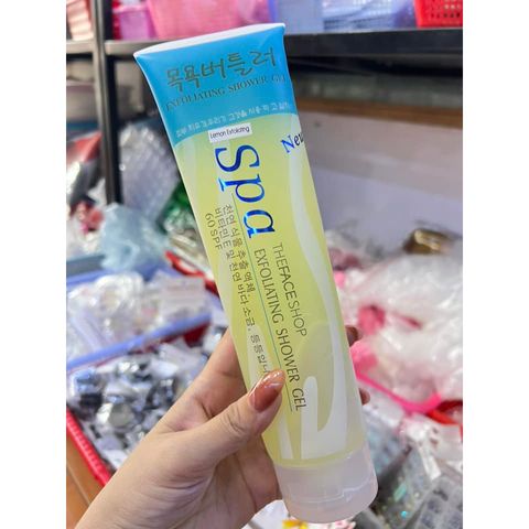 Gel Tẩy Tế Bào Chết Spa Exfoliating Shower Gel 350g - Sản Phẩm Chăm Sóc Da Mềm Mại, Thư Giãn Tại Nhà