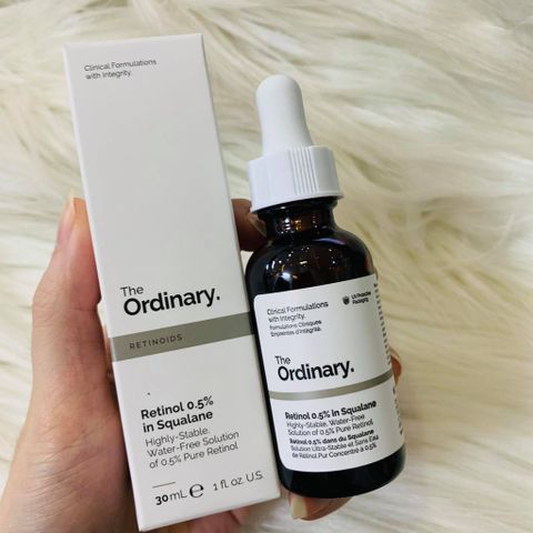 Tinh Chất The Ordinary Retinol 0.5% In Squalane 30ml