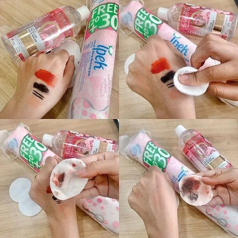 Set 3 túi Bông Tẩy Trang Ipeck 150 Miếng