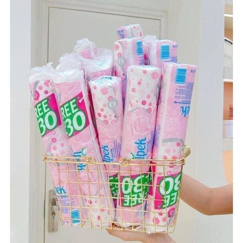 Set 3 túi Bông Tẩy Trang Ipeck 150 Miếng