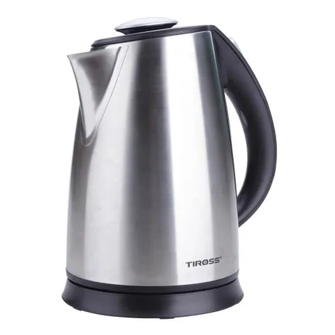 Bình đun siêu tốc Tiross TS486 1.7L 2000W Inox cao cấp - An toàn tự ngắt - Sản phẩm chính hãng Ba Lan 12 tháng bảo hành