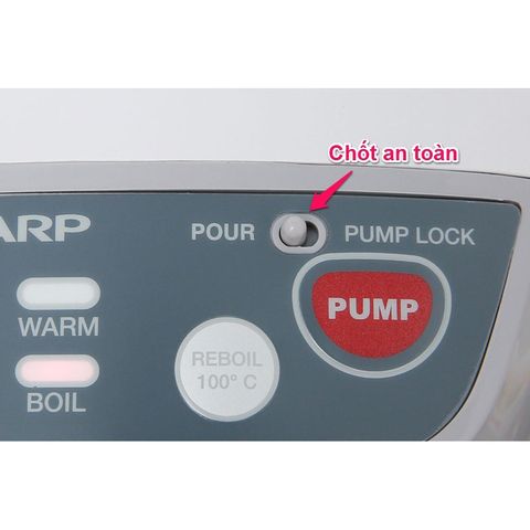 Bình Thủy Điện Sharp KP-Y32PV 3L - 700W, Thiết Kế Sang Trọng, Giữ Nước Nóng Hiệu Quả, Hàng Chính Hãng 12 Tháng