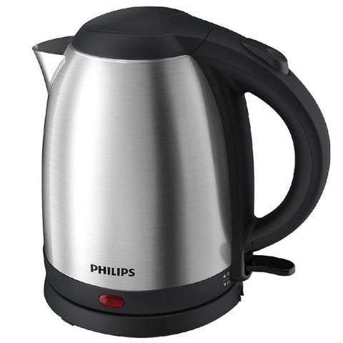 Bình Đun Siêu Tốc Philips HD9306 - 1800W, Thép Không Gỉ, Thiết Kế Hiện Đại, Đun Nước Nóng Nhanh Chóng, An Toàn và Tiết Kiệm Thời Gian