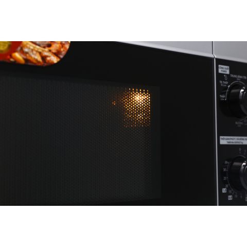 Lò Vi Sóng Toshiba ER-SGM20(S1)VN 20L - Hàng Chính Hãng, 800W, Nấu, Hâm Nóng, Rã Đông, Thiết Kế Sang Trọng