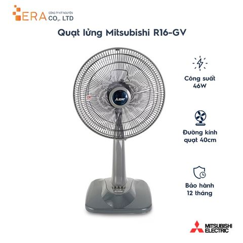 Quạt lửng Mitsubishi R16-GV. Sản xuất tại Thái Lan