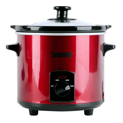 Nồi Tiềm Nấu Chậm 2.5L Benny BSL-25A - Thiết Kế Thời Trang, Chất Liệu Gốm Sứ Cao Cấp, Tích Hợp 20 Món Nấu Khác Nhau