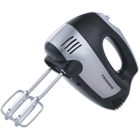 Máy Đánh Trứng Tiross TS5400 - Công Suất 300W, 5 Tốc Độ, Thiết Kế Sang Trọng - Phụ Kiện Bếp An Toàn, Dễ Vệ Sinh
