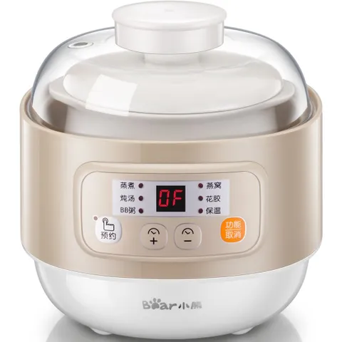 Nồi nấu chậm Bear DDZ-A08D1 / DDZ-A08G2 dung tích 0.8L - Hàng chính hãng