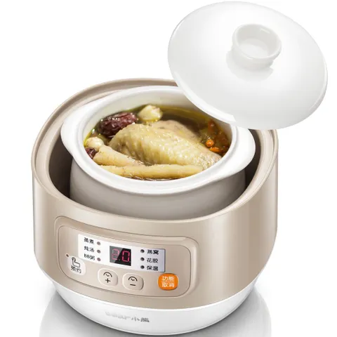 Nồi nấu chậm Bear DDZ-A08D1 / DDZ-A08G2 dung tích 0.8L - Hàng chính hãng