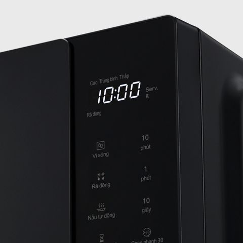 Lò Vi Sóng Panasonic 25 Lít NN-ST34NBYUE - Lò Vi Sóng Đen, Công Suất 900W, Rã Đông Tự Động, Thiết Kế Hiện Đại