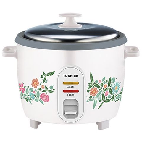 Nồi Cơm Điện Nắp Rời Toshiba RC-18MH1PV(F) 1.8L 700W - Lòng Nồi Chống Dính, Bảo Hành 12 Tháng, Nấu Cơm Nhanh Chóng cho Gia Đình 4-6 Người